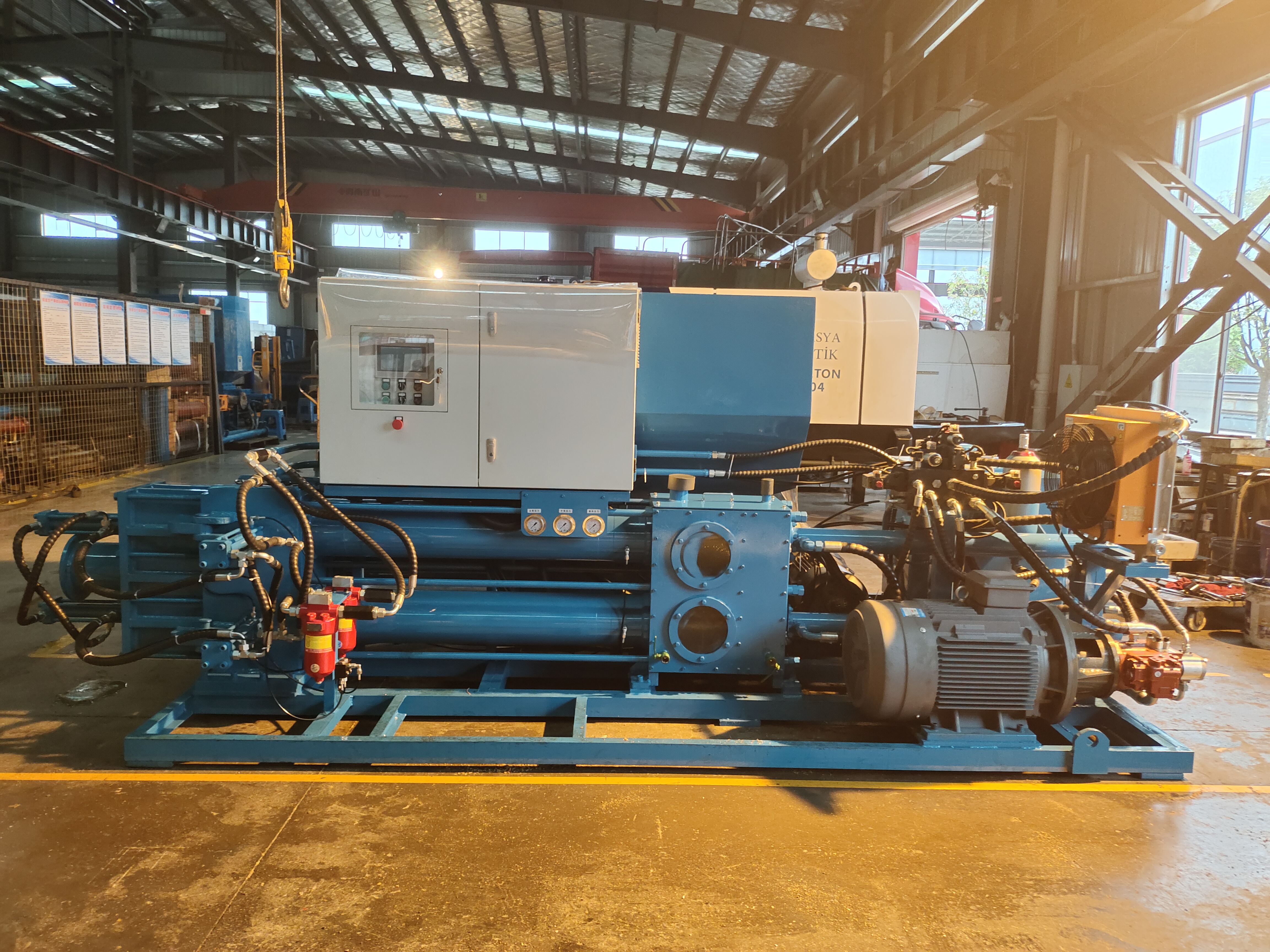 热烈祝贺科玛森工业污泥填充泵KISP-40B顺利下线